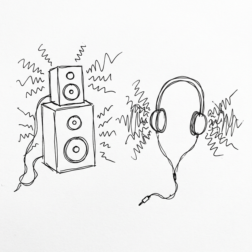 Sound Line Art